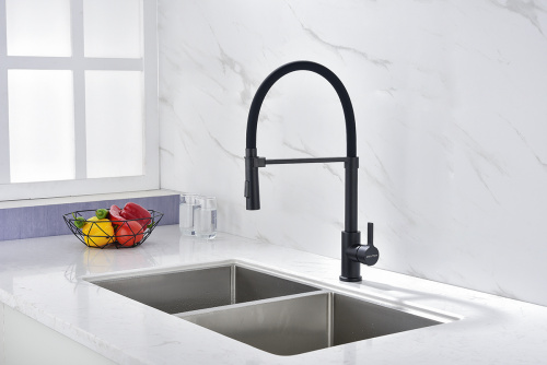 Смеситель для кухни Paulmark HALT Ha214021-AN на раковину антрацит - фото 2